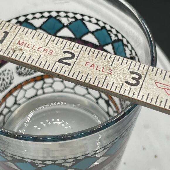 IKEA Murkla Multi-Colored Cocktail Old-Fashioned Whiskey Glasses - Set of 2 - Picture 9 of 9